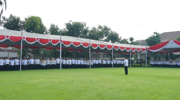 Apel Besar ASN, Momentum Peringatan Hari Jadi Kabupaten Kediri ke-1222