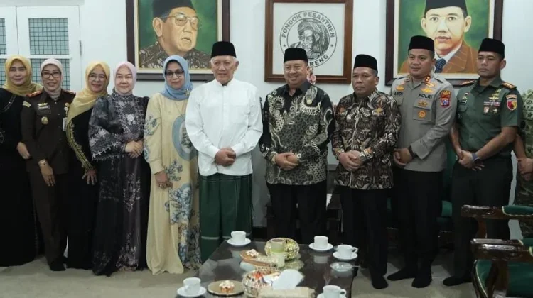Pascalebaran, Bupati Jombang Silaturahmi ke Sejumlah Tokoh Agama