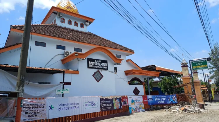 Rest Area Masjid Kediri Lengang usai Arus Balik Lebaran