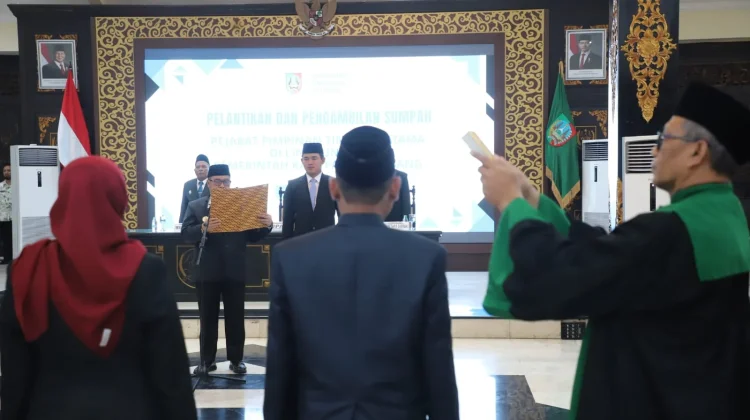 Lima Pejabat Baru Isi Posisi Strategis Pemkab Jombang