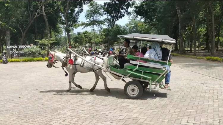 Libur Lebaran Kunjungan Candi Tegowangi Sekitar 1.000 Orang