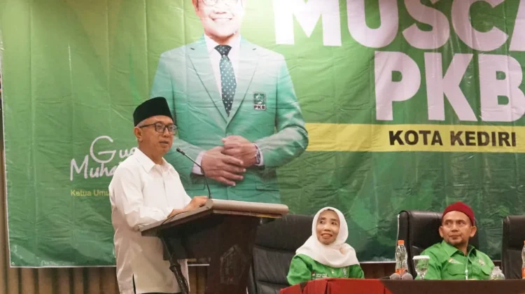 Muscab PKB Kota Kediri, Gus Qowim Ajak Partai Politik Perkuat Ketahanan Masyarakat