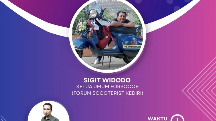 Kuatnya Solidaritas Antar Pencinta Vespa di Jalanan