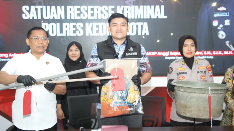 Polres Kediri Kota Ungkap Kasus Kekerasan Balita, Nenek jadi Tersangka