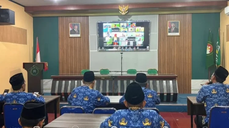 Perkuat Kinerja ASN Kemenag Kediri Gelar Binkarsital