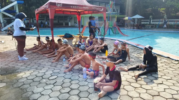 Sejumlah Siswa Kediri Ikuti Seleksi Cabor Renang jelang O2SN