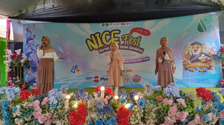 Vokal Grup Meriahkan Harlah Ke-13 SD NU Insan Cendekia Ngadiluwih