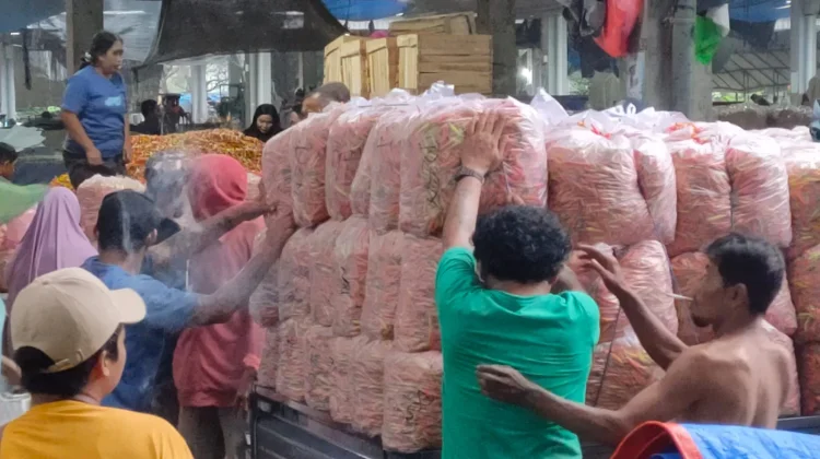 Harga Cabai Rawit di Pasar Grosir Kediri Naik Rp4.000
