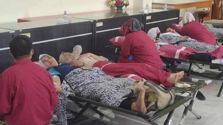 Stok Darah PMI Kediri Capai 717 Kantong