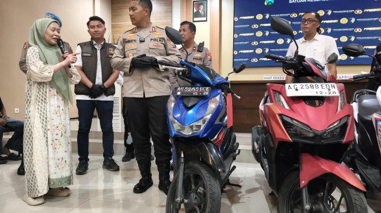 Selama Tiga Pekan, Petugas Ungkap 5 Kasus Curanmor