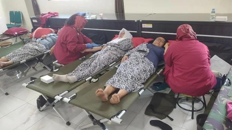 Stok Darah PMI Kabupaten Kediri Mencukupi 640 Kantong