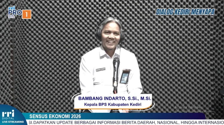BPS Kediri Pantau Dampak Bandara Dhoho Melalui Sensus Ekonomi 2026