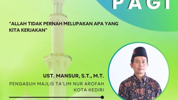 Allah Tidak Lupa Perbuatan Kita, Ustaz Mansur Ajak Evaluasi Diri