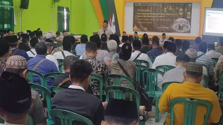 Kemenhaj Kediri Gelar Pembinaan Karu Karom jelang Keberangkatan