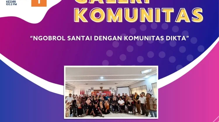 DIKTA Jadi Wadah Pemberdayaan Penyandang Disabilitas di Kediri