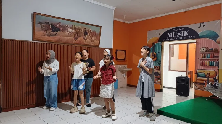 Peserta FLS3N Kediri Uji Mental sebelum Kompetisi