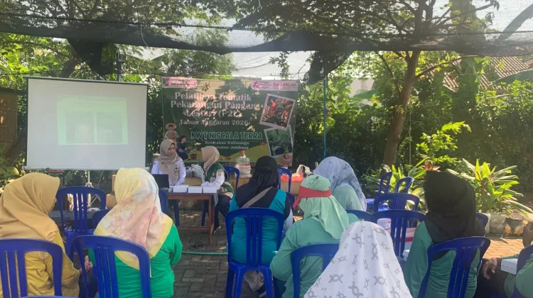KWT Niscala Terra Jombang Inovasi Jus Pakcoy 'Rasa Alpukat' untuk Perkuat Gizi