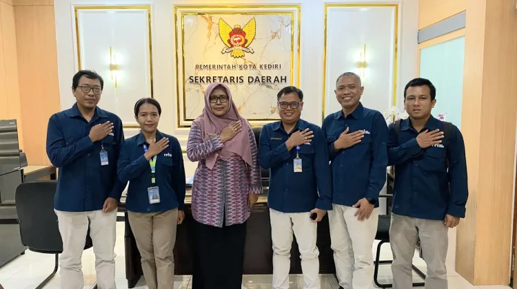 Dukung Diseminasi Informasi, RRI Audiensi dengan Pj Sekda Kota Kediri dan OPD