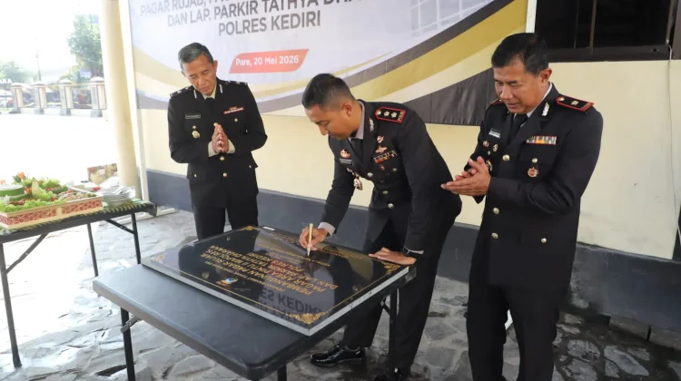 Polres Kediri Hadirkan Wajah Baru di Area Pintu II