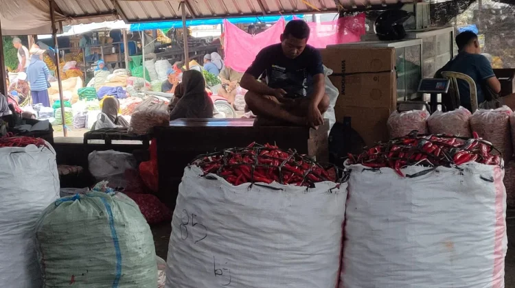 Serapan Libur Harga Cabai Keriting di Kediri Naik