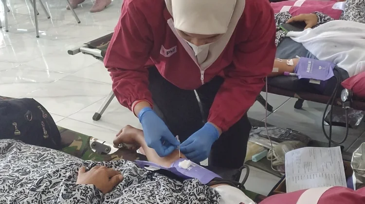 Stok Darah PMI Kabupaten Kediri, 26 Mei 2026 Sebanyak 574 Kantong