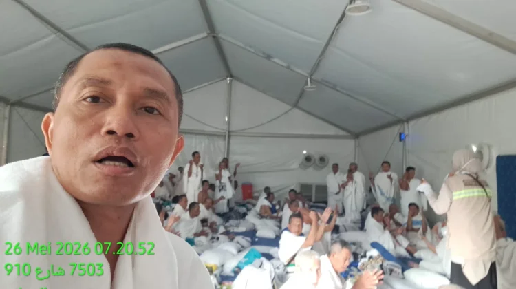 Jemaah Haji Kloter 109 Kabupaten Kediri Bergeser dari Mina ke Makkah