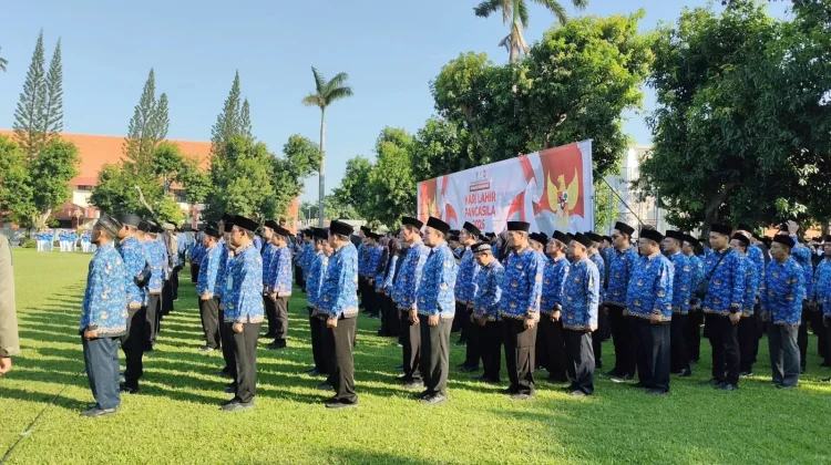 Harlah Pancasila, Pemkab Kediri Imbau Warga Jaga Persatuan Kesatuan Bangsa
