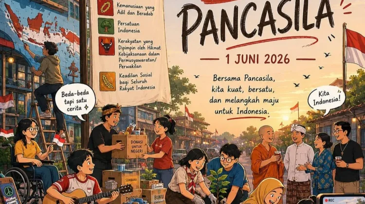 Nilai Luhur Pancasila Tidak Boleh Lekang oleh Zaman