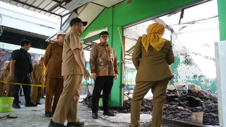 Bupati Kediri Pastikan Merehabilitasi Puskesmas Tiron Pasca Kebakaran