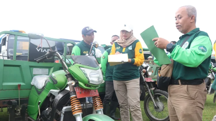 DLHKP Kota Kediri Cek Fisik dan Pajak Kendaraan