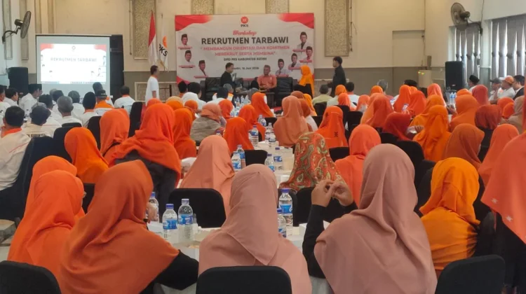 Perkuat Kualitas Kader, PKS Kabupaten Kediri Gelar Workshop Rekrutmen Tarbawi