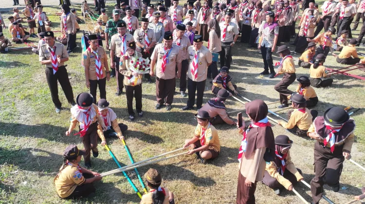 Jambore Ranting Kwaran Pramuka Angkat Isu Ketahanan Pangan dan Kebencanaan