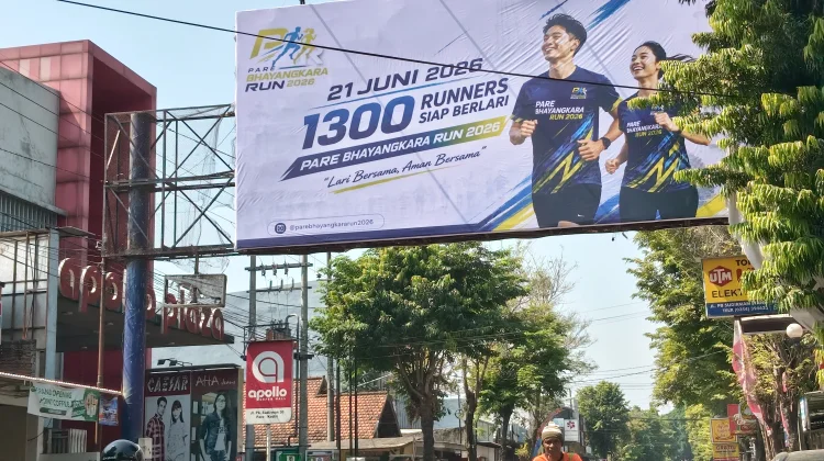 Jumlah Peserta Pare Bhayangkara Run 2026 Lampaui Target
