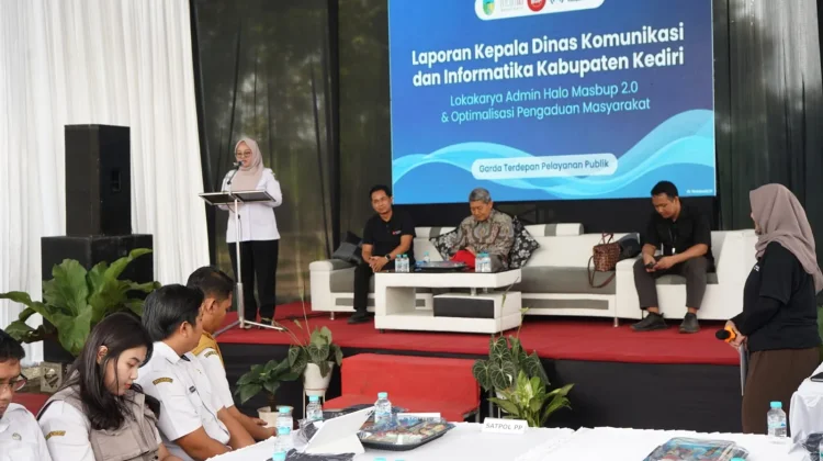 Tingkatkan Layanan, Diskominfo Kediri Asah Kompetensi Admin Halo MasBup