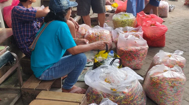 Harga Cabai Rawit di Pasar Induk Pare Naik