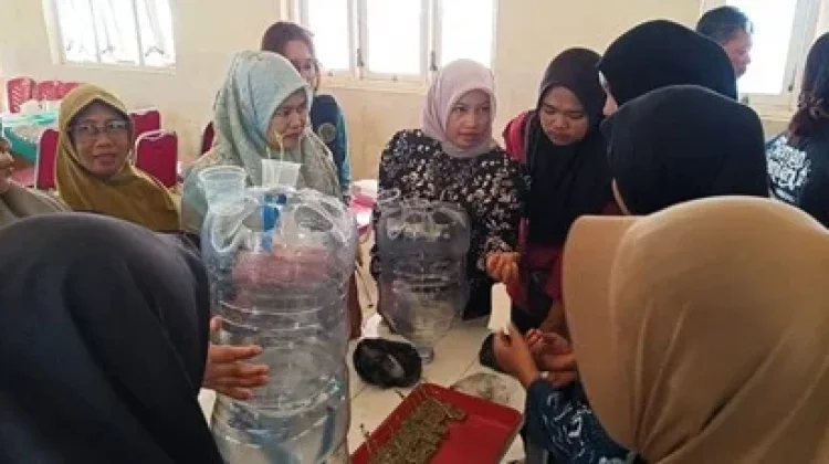 Inovasi Mahasiswa PSDKU UB Kediri, Sulap Ember dan Galon Bekas Jadi Sumber Pangan