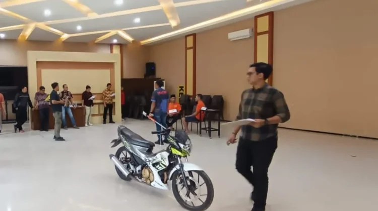 Rekonstruksi Kasus Pembunuhan, Satreskrim Polres Kediri Peragakan 42 Adegan