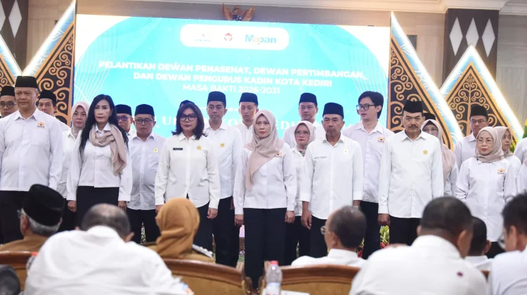 Lantik Pengurus Baru, Kadin Kota Kediri Siap Hadapi Tantangan Ekonomi