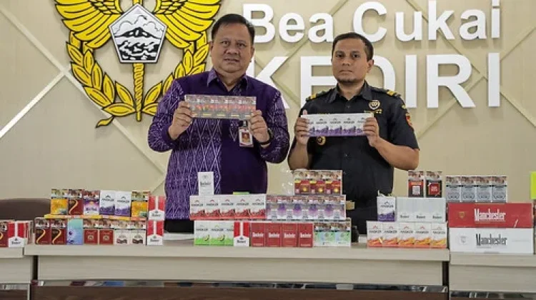 Satpol PP Kota Kediri Perketat Pengawasan Rokok tanpa Cukai
