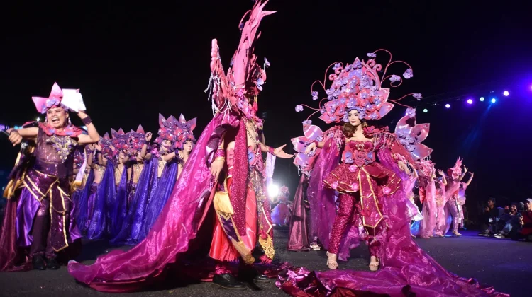 Dhoho Night Carnival 2026, Kontingen GG Hadirkan Kisah Kidung Harsawijaya