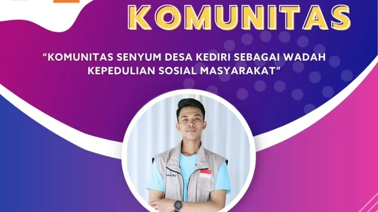 Senyum Desa Kediri Perluas Aksi Sosial Demi Wujudkan Indonesia Emas 2045