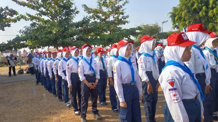 Wujudkan Jiwa Kemanusiaan, PMI Kabupaten Kediri Buka Jumbara PMR 2026
