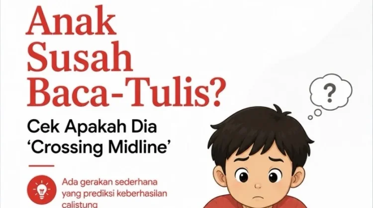 Pentingnya Latihan Crossing Midline pada Anak sebelum Belajar Calistung