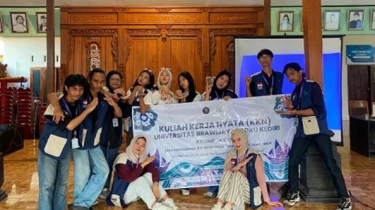 KKN Mahasiswa UB Kediri Cetak Kemandirian Pangan Warga Desa Kendalbulur