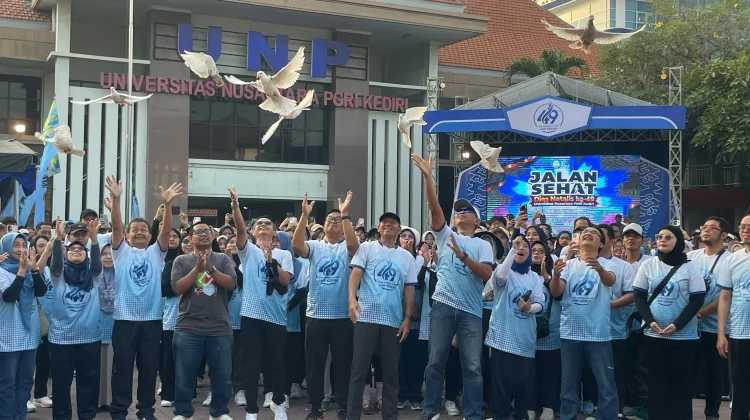 Dies Natalis ke-49, UNP Kediri Bidik Akreditasi Unggul dan Naik Kelas