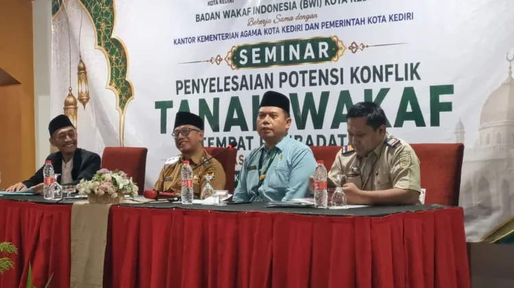 Cegah Sengketa Tanah Wakaf, Kemenag Kota Kediri Perkuat Pemahaman Legalitas