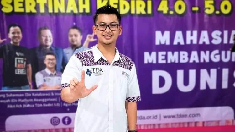 Akhiri Kepemimpinan TDA Kediri, Achmad Fikri Harap Semangat Berbagi Berlanjut