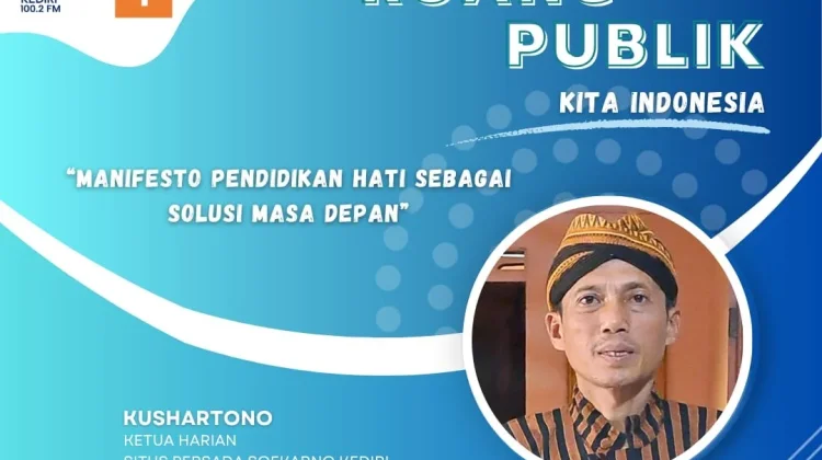 Situs Persada Soekarno Kediri Serukan Manifesto Pendidikan Hati