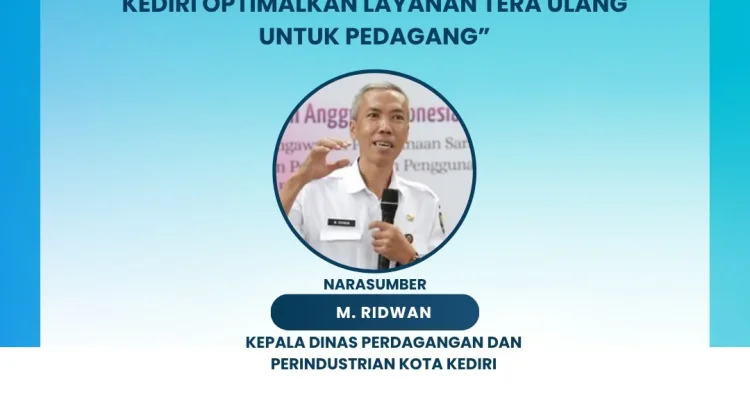 Disperdagin Kediri Gratiskan Tera Ulang di 13 Titik Layanan