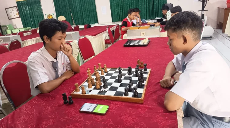 Rangkaian PHBN 2026, Kecamatan Pare Gelar Lomba Catur Tingkat SMA